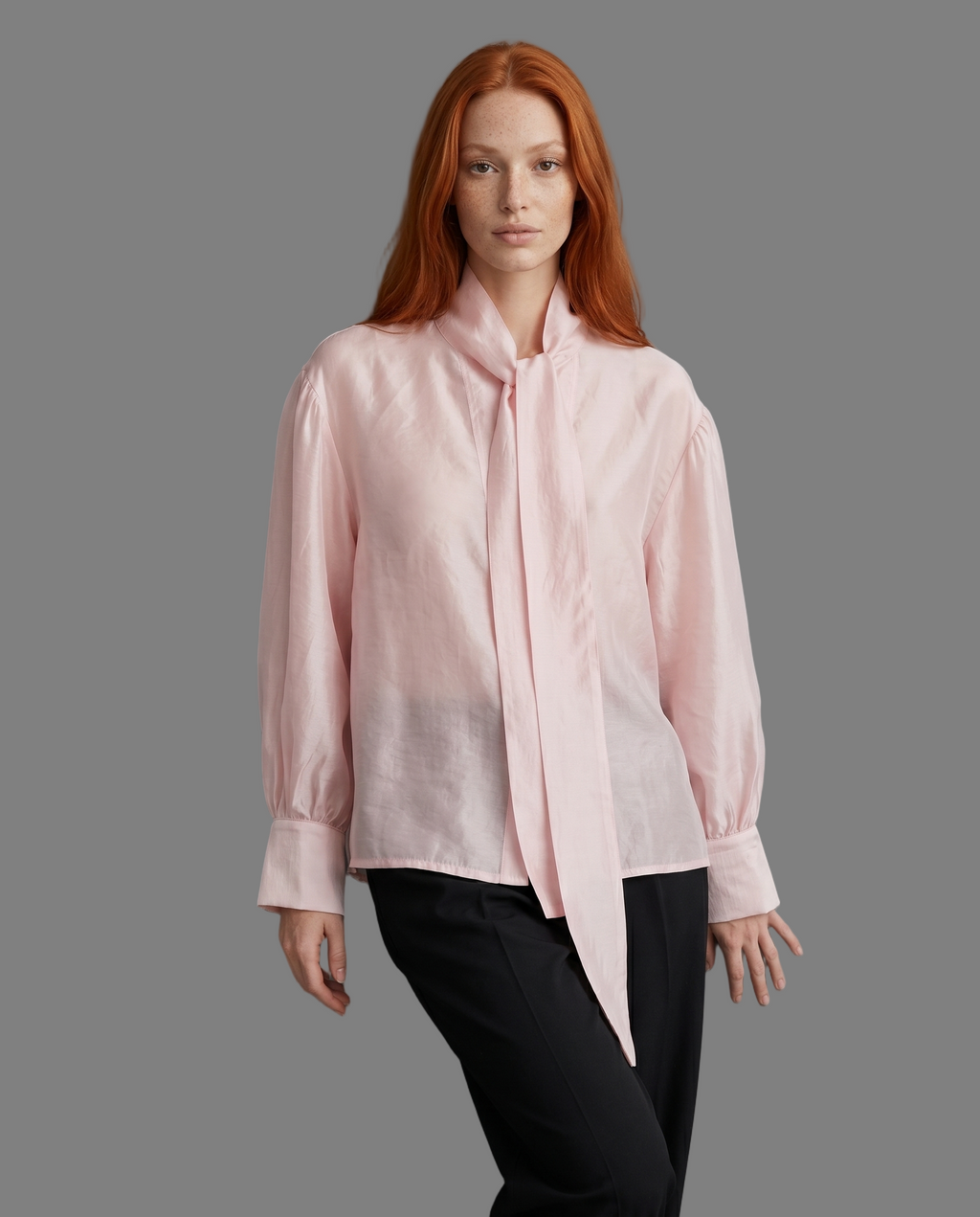 Elegance Tie Blouse